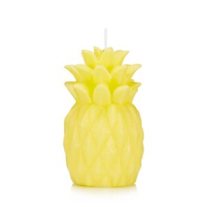 Świeca ananas 12 cm kolor żółty