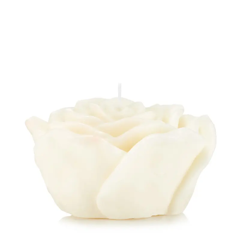 Świeca PŁATEK RÓŻY kolor kremowy