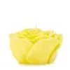 Świeca zapachowa PŁATEK RÓŻY kolor żółty
