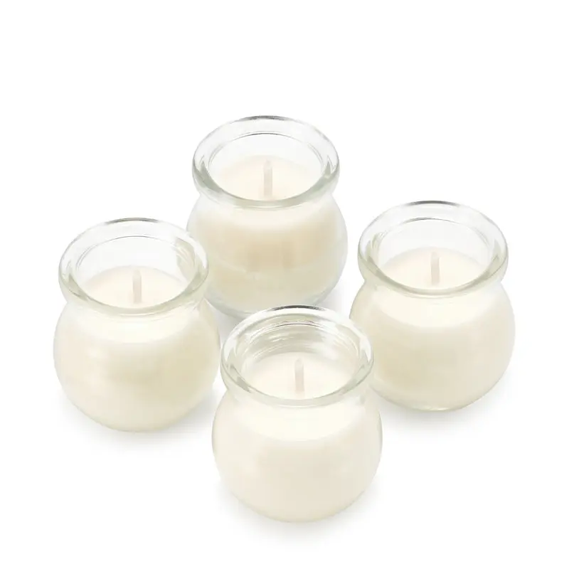 Świeca sojowa w szkle zapach hot wine kpl 4 szt.