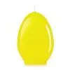 Świeczka wielkanocna JAJKO 12 cm kolor żółty