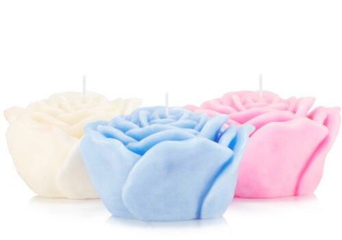 Świece PŁATKI RÓŻY