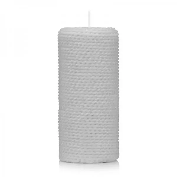 świeca sznurek szary Świeca SZNUREK JUTOWY kolor szary