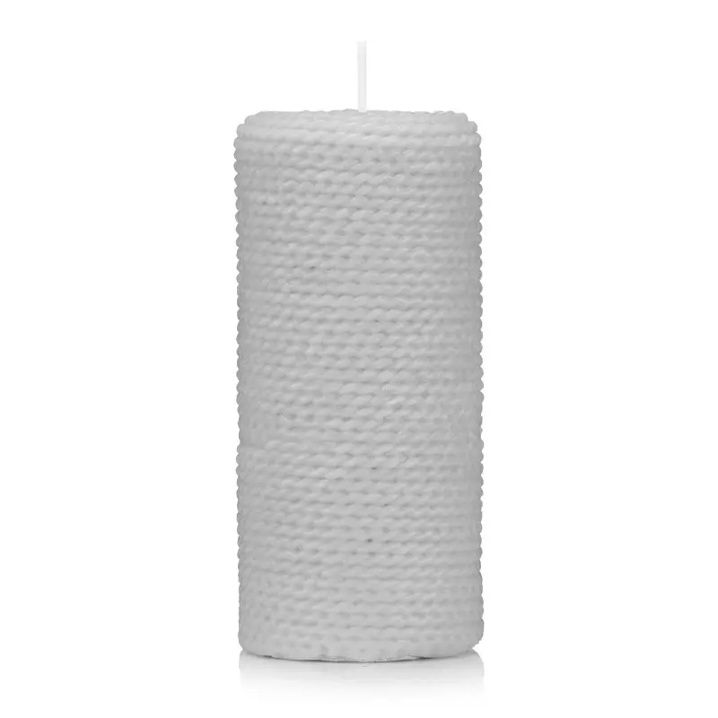 świeca sznurek szary Świeca SZNUREK JUTOWY kolor szary