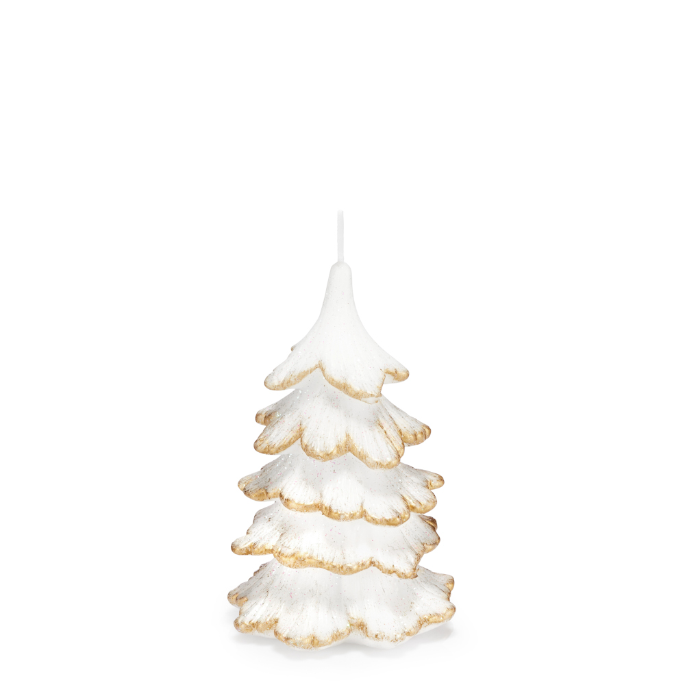 świeczki bożonarodzeniowe choinka złota