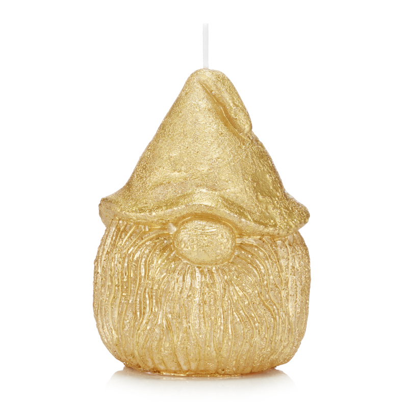 świeczki bożonarodzeniowe skrzat złoty