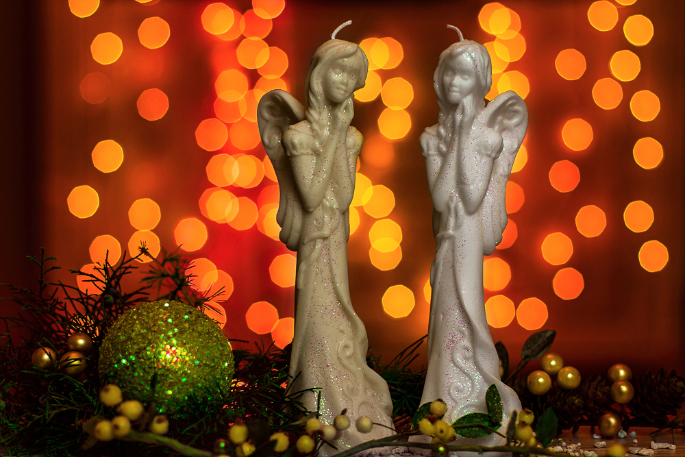 ozdoby świąteczne - aniołki