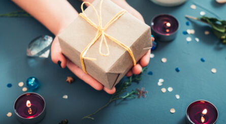 świece na prezent