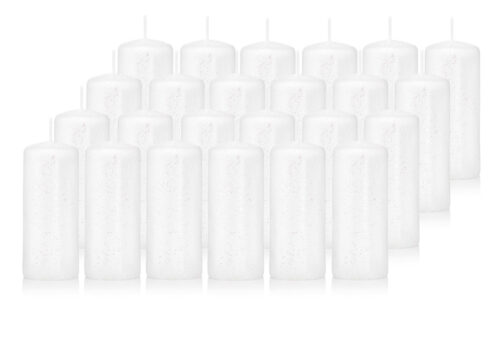 Świece walec 10/ 4 cm KOKON - ZESTAWY