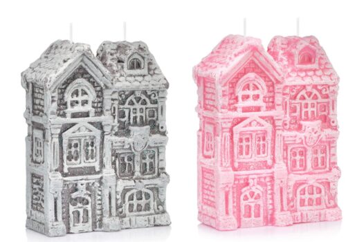 Świeca ozdobna KAMIENICZKA PODWÓJNA