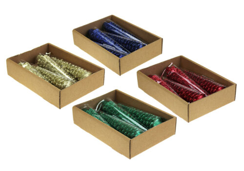 Świece ADWENTOWE CHOINKA 15 cm lakierowane