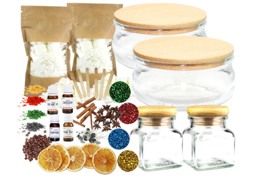 ZESTAW DO ROBIENIA ŚWIEC SOJOWYCH