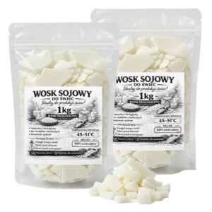 Wosk sojowy do świec podgrzewaczy naturalny wosk sojowy 2 kg
